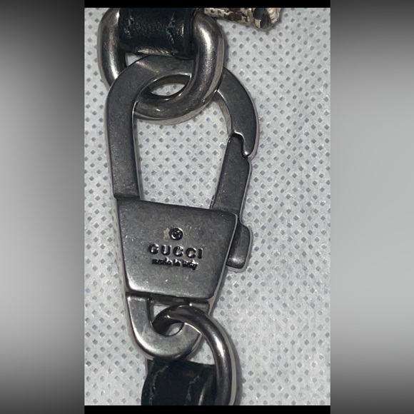 GUCCI SUPREME SIGNATURE GG KING SNAKE BROWN WRISTLET CLUTCH EUC - Picture 11 of 14